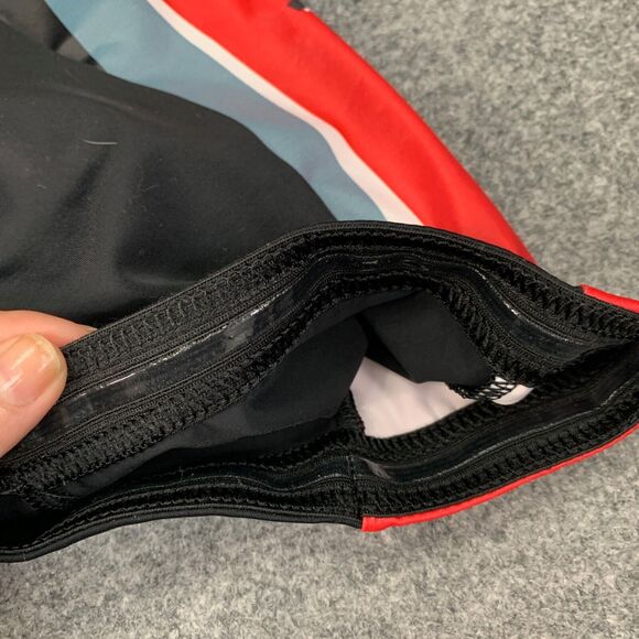 Biemme Bib Short Mens XL Extra Large Black Red Cycling Padded Stretch Terrascape - Picture 10 of 16